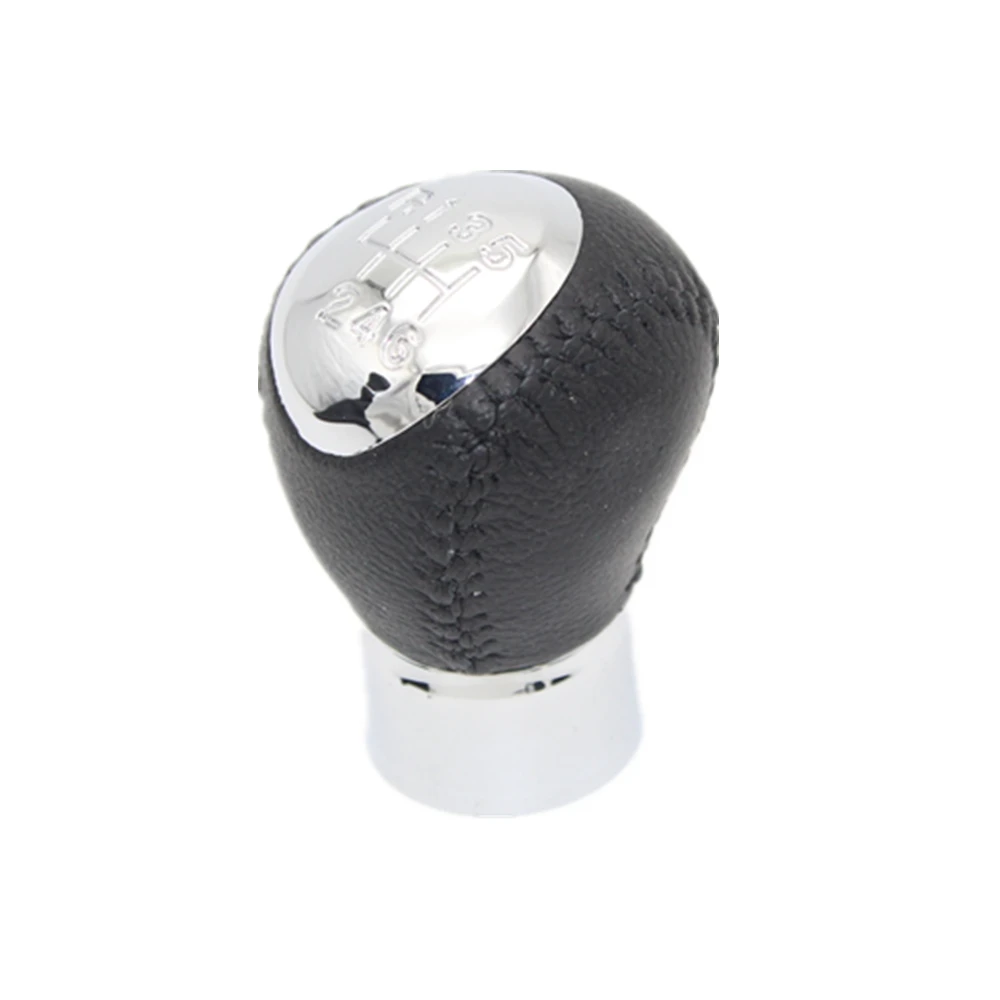 For Mazda 6 GG1 2002 2003 2004 2005 2006 2007 2008 Car-Stying 5 / 6 Speed Car Gear Stick Level Shift Knob Leather Cover