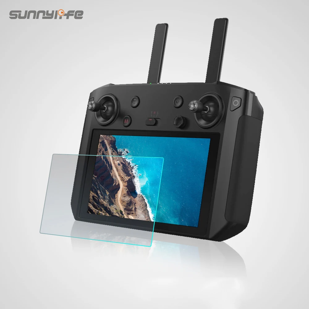 

Защитная пленка Sunnylife, 5,5-дюймовая пленка из закаленного стекла для DJI Smart Controller MAVIC 2 PRO & ZOOM T20, защита от падения дрона