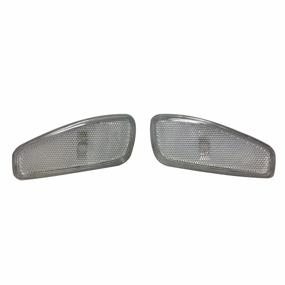 

Pair chrome PC side led turn signal light cover 15-17 for Jeep renegade auto products Lantsun