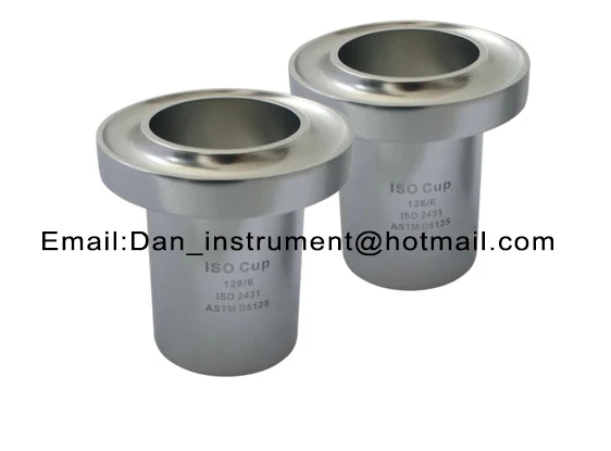 

Free Shipping ISO Flow Cup ,Viscosity Flow Cup, Viscometer Flow Cups ,ISO 2431 DIN 53224 EN 535 ASTM D5125 3# 4# 5# 6# 8#