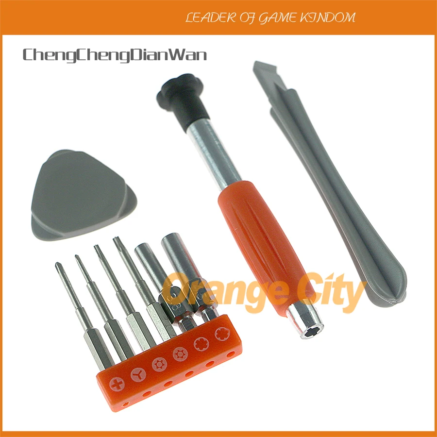 

6sets/lot For nintend Switch NS 9 in1 set High quality Screwdriver Set Repair Tools Kit ChengChengDianWan