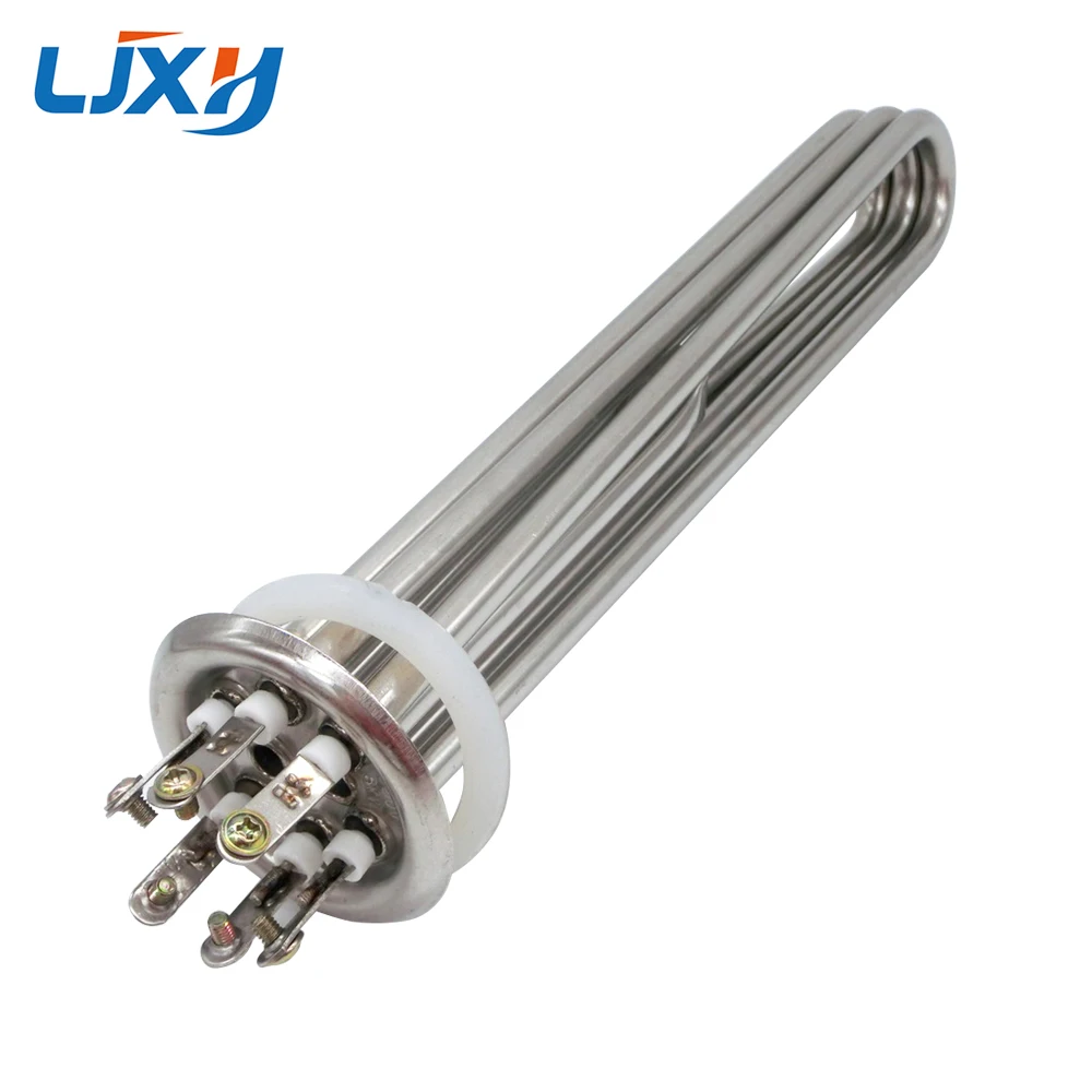 LJXH Water heating Element Heater pipe 220V/380V, Boiler and Spare Parts,Flange/Disc 63mm Wattage 6KW/7.5KW/9KW/12KW/15KW