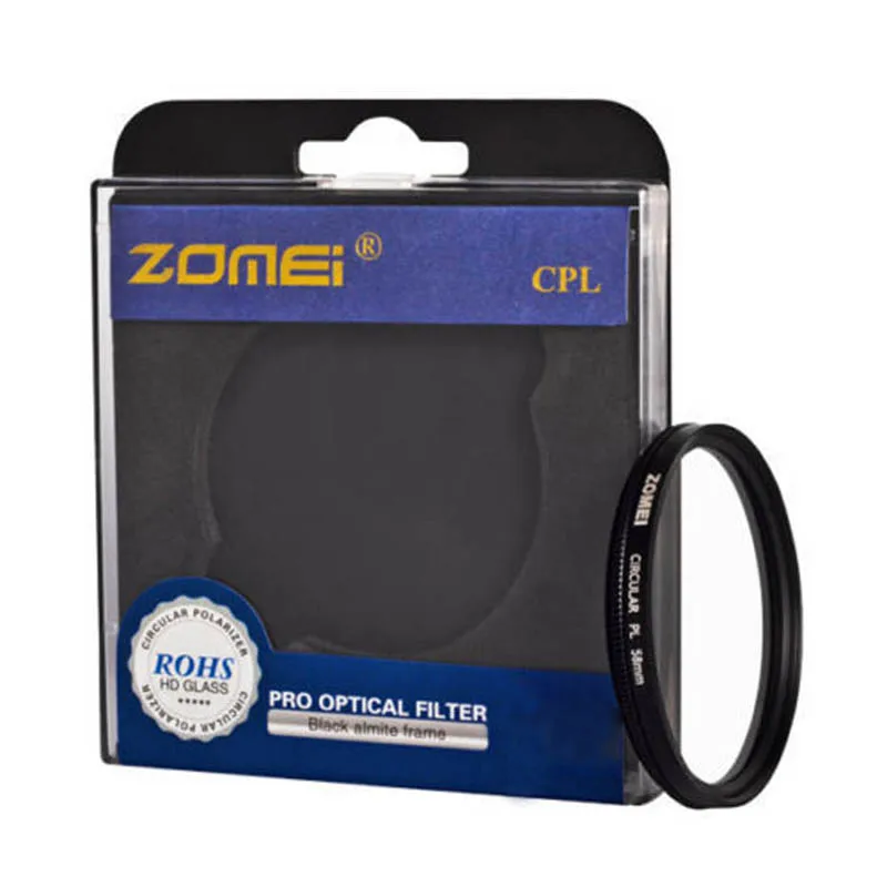 Zomei 67mm CPL lọc CIR-PL Thông tư Bộ lọc phân cực cho Canon Nikon Sony Olympus Pentax Camera Lens 67mm