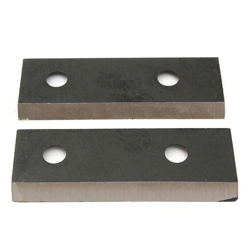 Black 2pcs High Quality Environmental Steel Garden Shredder Chipper Blade Set