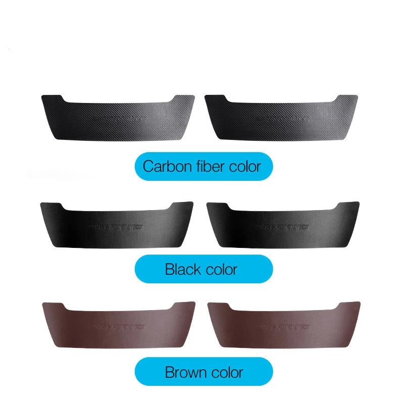 Car Interior PVC Leather Rear Seat Pad Case Covers Decoration For BMW 1 3 4 Series F20 F30 F34 F33 F36 Car Styling Accessories