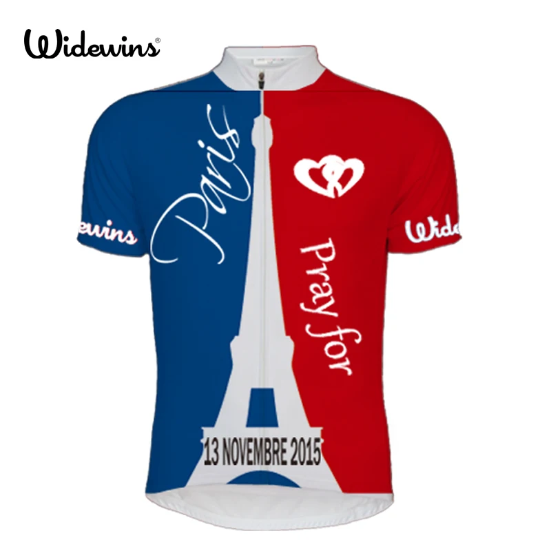 New Anniversary Team Cycling Bike Bicycle Clothing Clothes paris pray for Cycling Jersey Cycling Jersey Bicycle Bike Shirt 6501