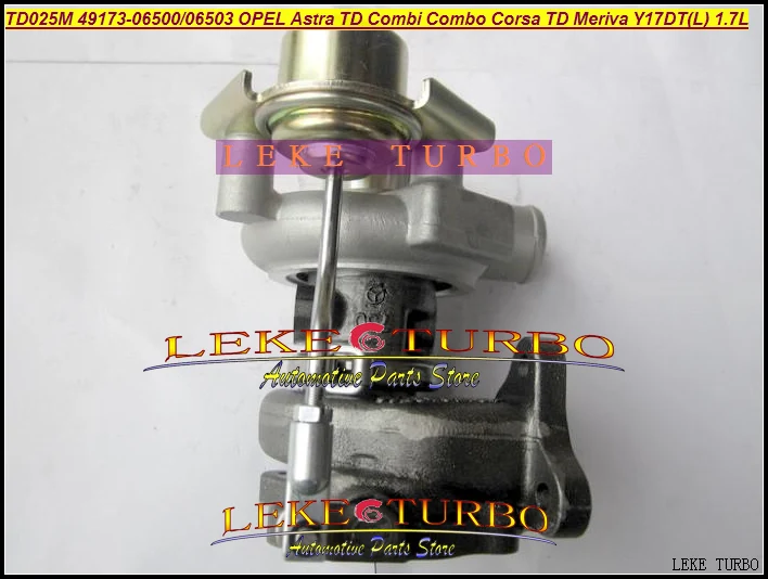 Free Ship TD025 49173-06500 49173-06503 49173-06501 Turbo Turbocharger For OPEL Astra G H Combi Combo H Corsa C TD Y17DT 1.7L