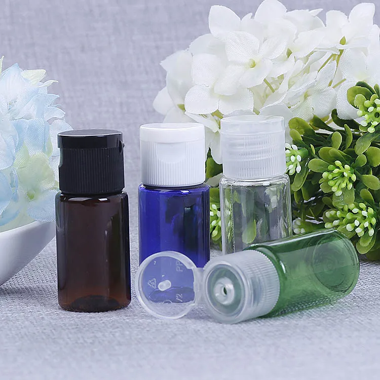 

Ml 10ml bottles of essential oils clamshell toner bottle, plastic empty 10ml cosmetics sub-bottling bottling trial sample bottle