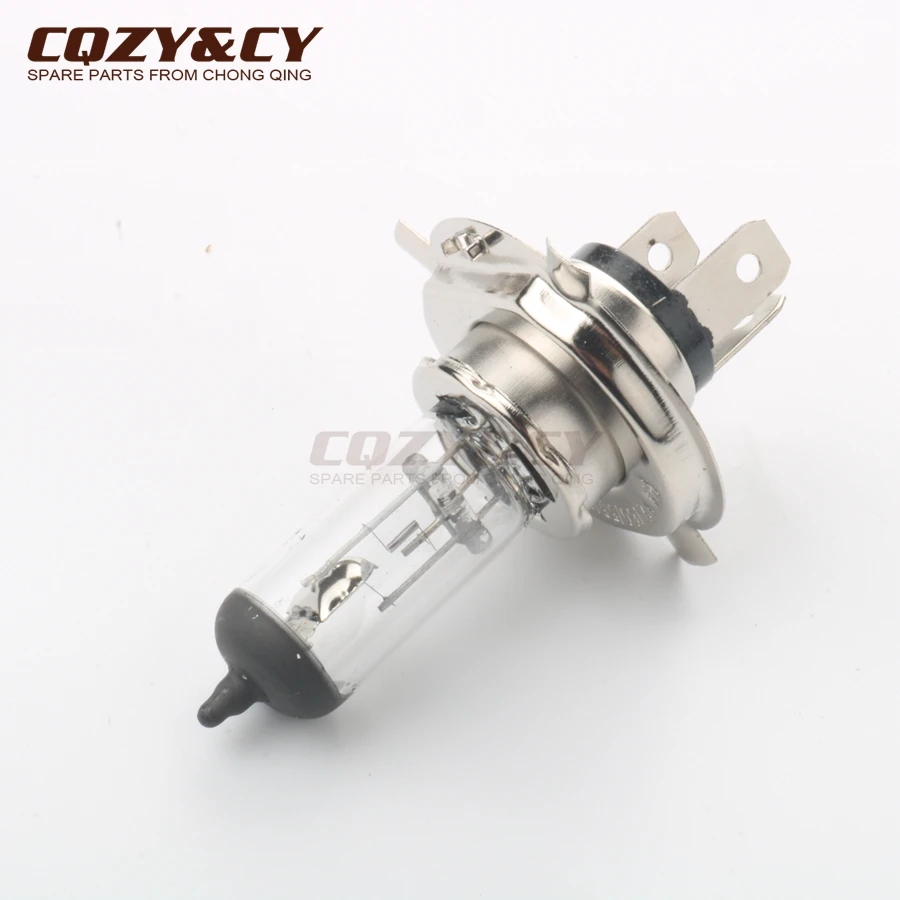 3PC Halogen Headlight Bulb 12V 60/55W White H4 for Motorcycle Scooter Kart ATV 50cc 100cc 125cc 150cc 200cc 2T 4T