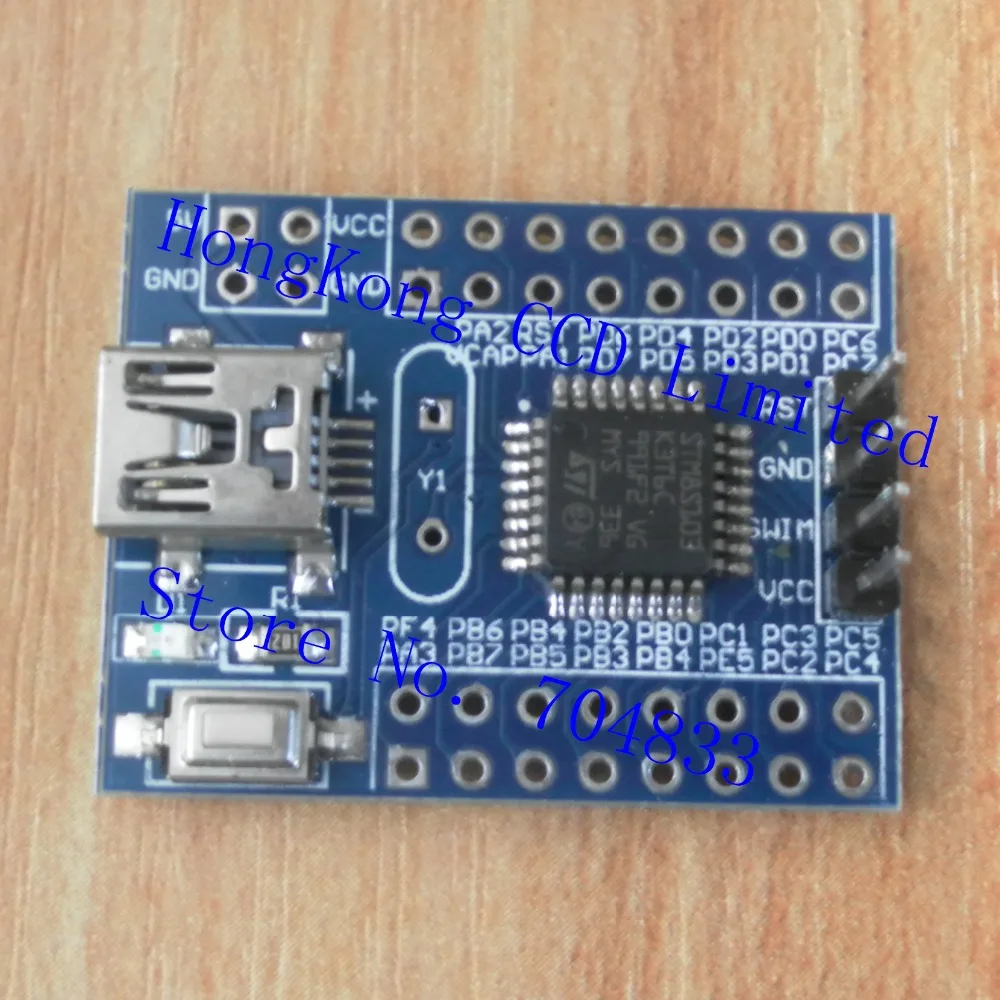 STM8S103K3T6 STM8 core board development board