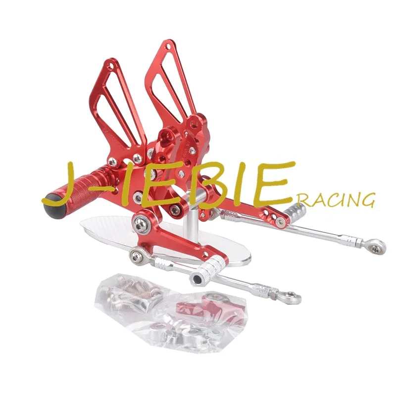 CNC Racing Rearset Adjustable Rear Sets Foot pegs Fit For Ducati 848 1098 1198 R/S R S