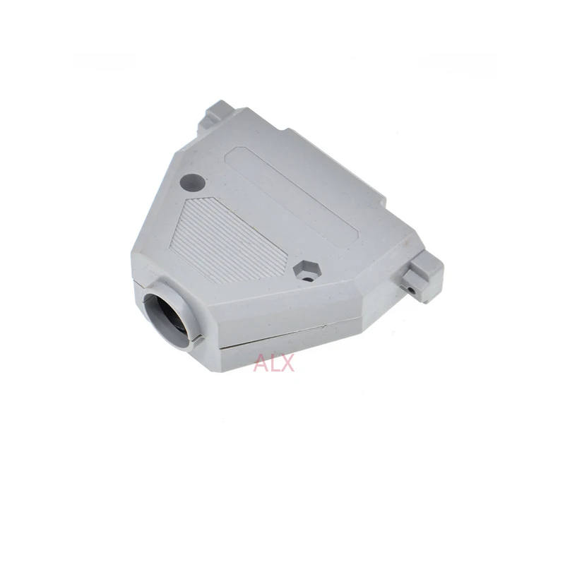 1/2/5Pcs Plastic Cover Housing Hood For D-SUB 37 Pin 2 Rows DB37 Pin Serial connector