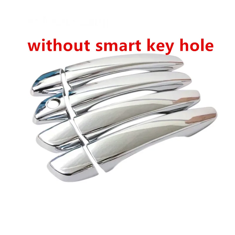 LHD! Car Accessories for Peugeot 3008 5008 GT 2017 2018 2019 2020 ABS Chrome Door Handles Cover Trim 8pcs