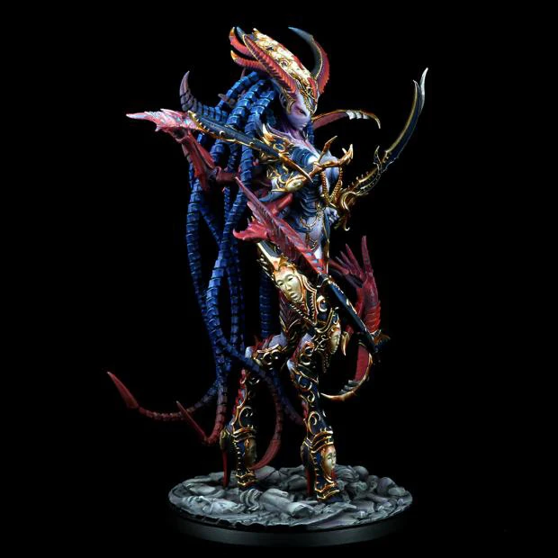 Unassambled   185MM   Dark Queen of Ecstasy 185mm   WITH BIG BASE  Historical  Resin kit miniature model Unpainted