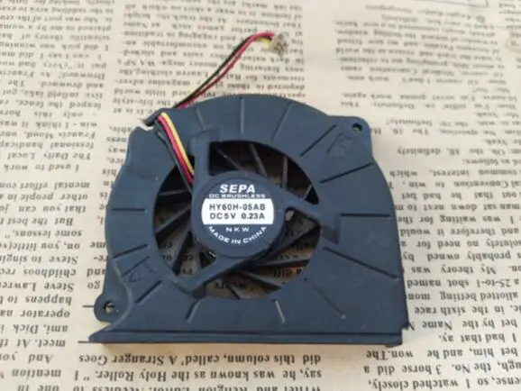 Originele Sepa HY60H-05AB 5V 0.23a G50 3 Lijn Notebook Cpu Fan