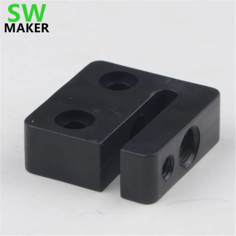 2pcs 8mm Metric Acme Lead Screw Nut Block TR8x8 / TR8x4 / TR8x2 Version TR8 POM nut for CNC 3D Printer