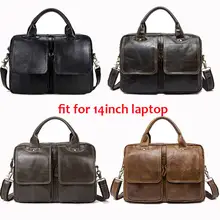 Men's Leather Laptop Briefcase 8002 #2