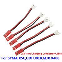 Charging Connector Cable SYMA X5C UDI U818 MJX X400 JST Line Port  for 3.7V Lipo Battery Spare Parts