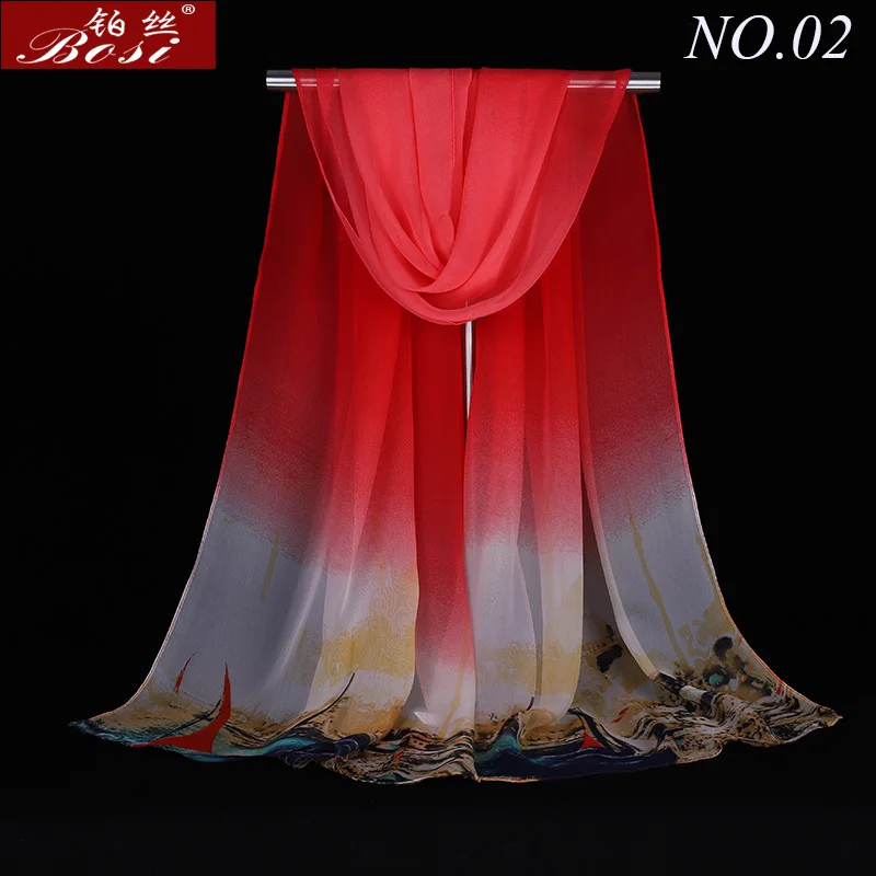 100% silk Feel Scarf Dot Women luxury brand high quality fashion for and wraps scarves hijab scarfs ladies Shawl long factory ..