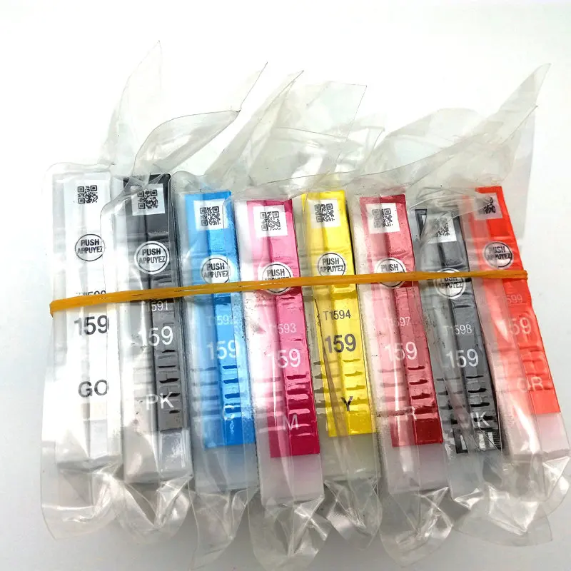 159 t159 Original New Ink cartridge for Epson stylus photo r2000 printer T1591 T1592 T1593  T1594 T1597 T1598 T1599 T1590