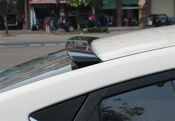 For HYUNDAI Elantra Roof Spoiler 2012-2015 Elantra Roof spoiler High Quality ABS Material Car Rear WingColor Rear Spoiler