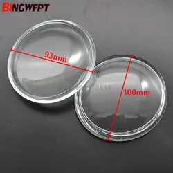 2pcs/lot 100X93mm Fog Lamps Lights Tempered Glass Anti-fog Glass For Toyota Auris Avalon Allion Avensis BB Corolla Camry