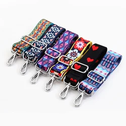 Rainbow Belt Bag Straps Nylon for Women Shoulder Messenger Bags Adjustable Wide Strap Part for Accessories Obag Handle Corssbody