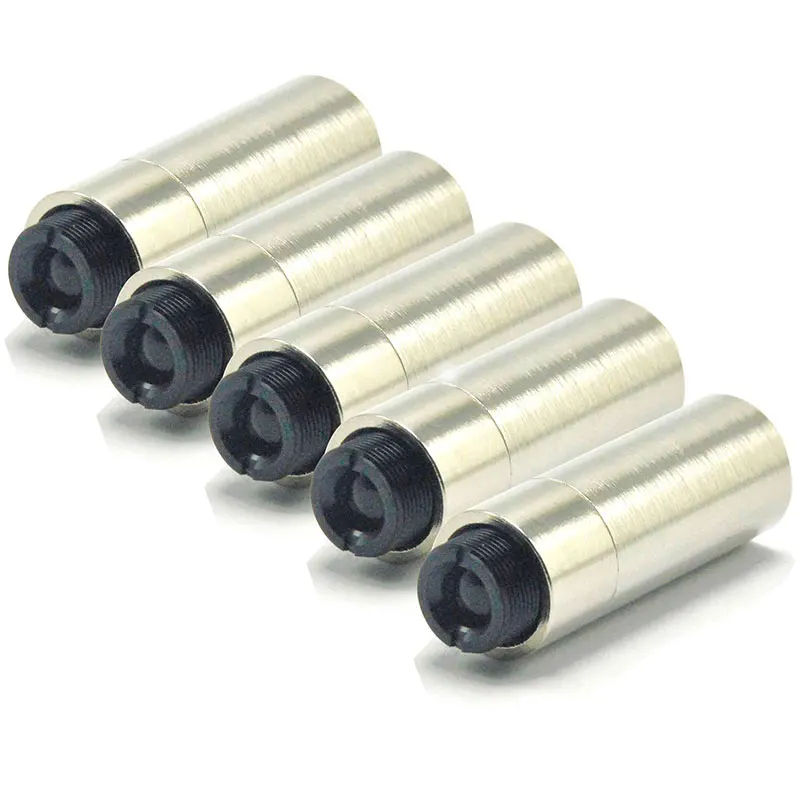 5pcs Adjusted 12x30mm Metal 5.6mm Laser Diode Housing Host Case w Collimating Lens