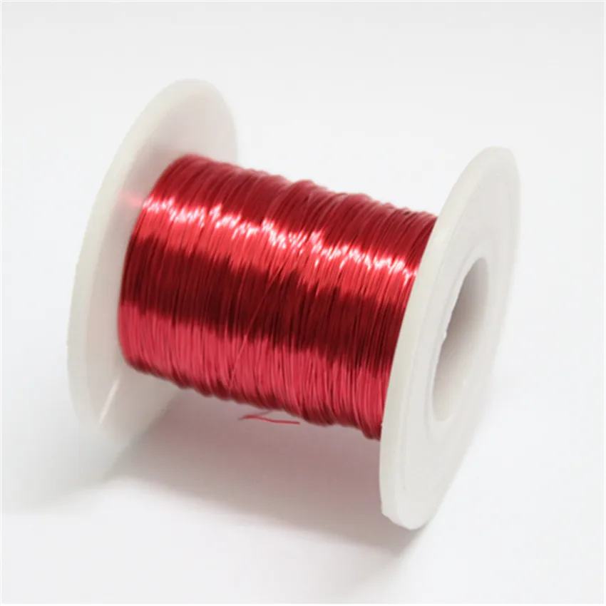 /PC QA-1-155 polyurethane enameled copper wire enameled Red 0.3mm * 50M