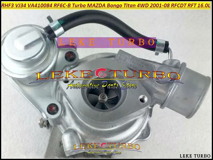 RHF3 VJ34 VA410084 VB410084 VC410084 VD410084 RF6CB Turbo Turbocharger For MAZDA Bongo Passenger Titan 4WD 01-08 RFCDT RFT 16.0L