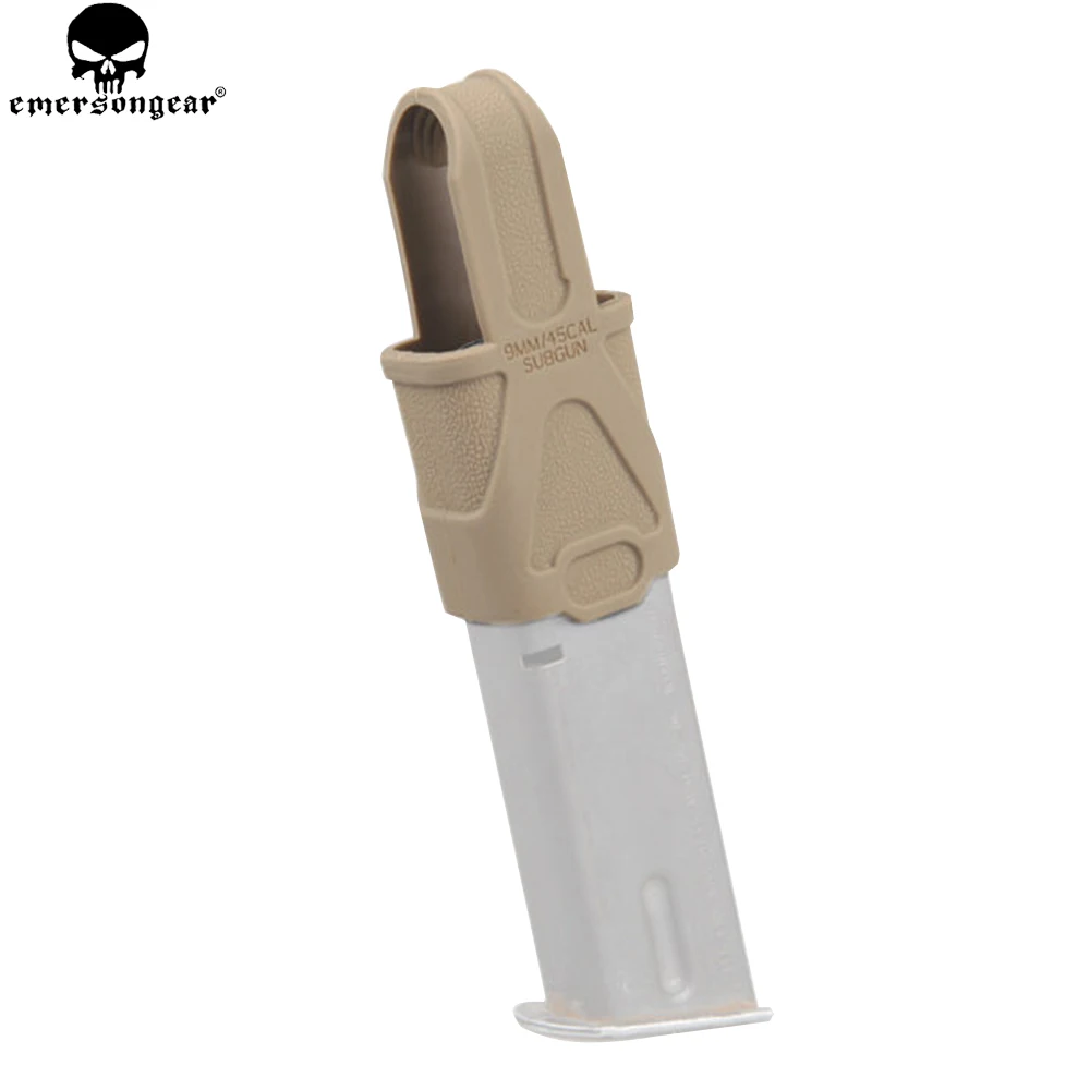 EMERSONGEAR MP5 Magazine assist 9MM Gun Fast Mag Rubber Loops Magazine Belt Holder For Airsoft MP5 Hunting Accessories