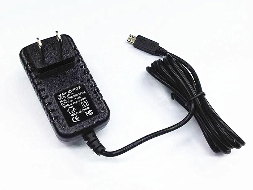 5v 2a micro usb ac/dc carregador de parede adaptador de alimentação cabo para raspberry pi