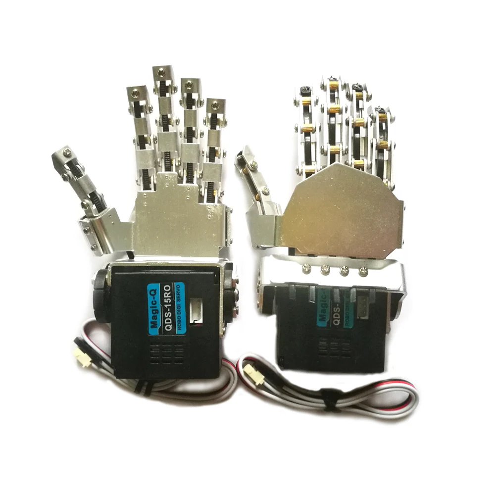 Humanoid Robot Hand-Five Fingers/Metal Manipulator Arm/Mini Bionic Gripper/Car Accessories/Left/Right/DIY