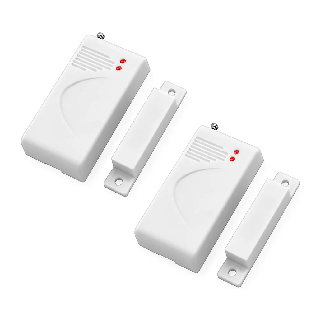 KERUI 5PCS Wireless Burglar Alarm Magnetic Sensor Smart Security Door Window Sensor Detector for GSM 433MHz Home Alarm System