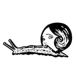 Spilla smaltata Junji Ito Slug Girl