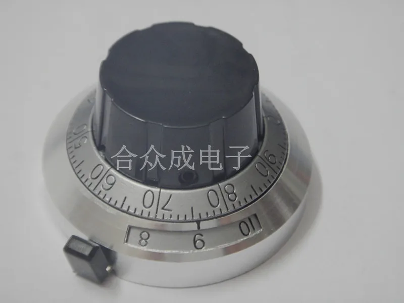 Multi-turn counting knob diameter 46mm scale knob 3590S knob 534 potentiometer knob switch