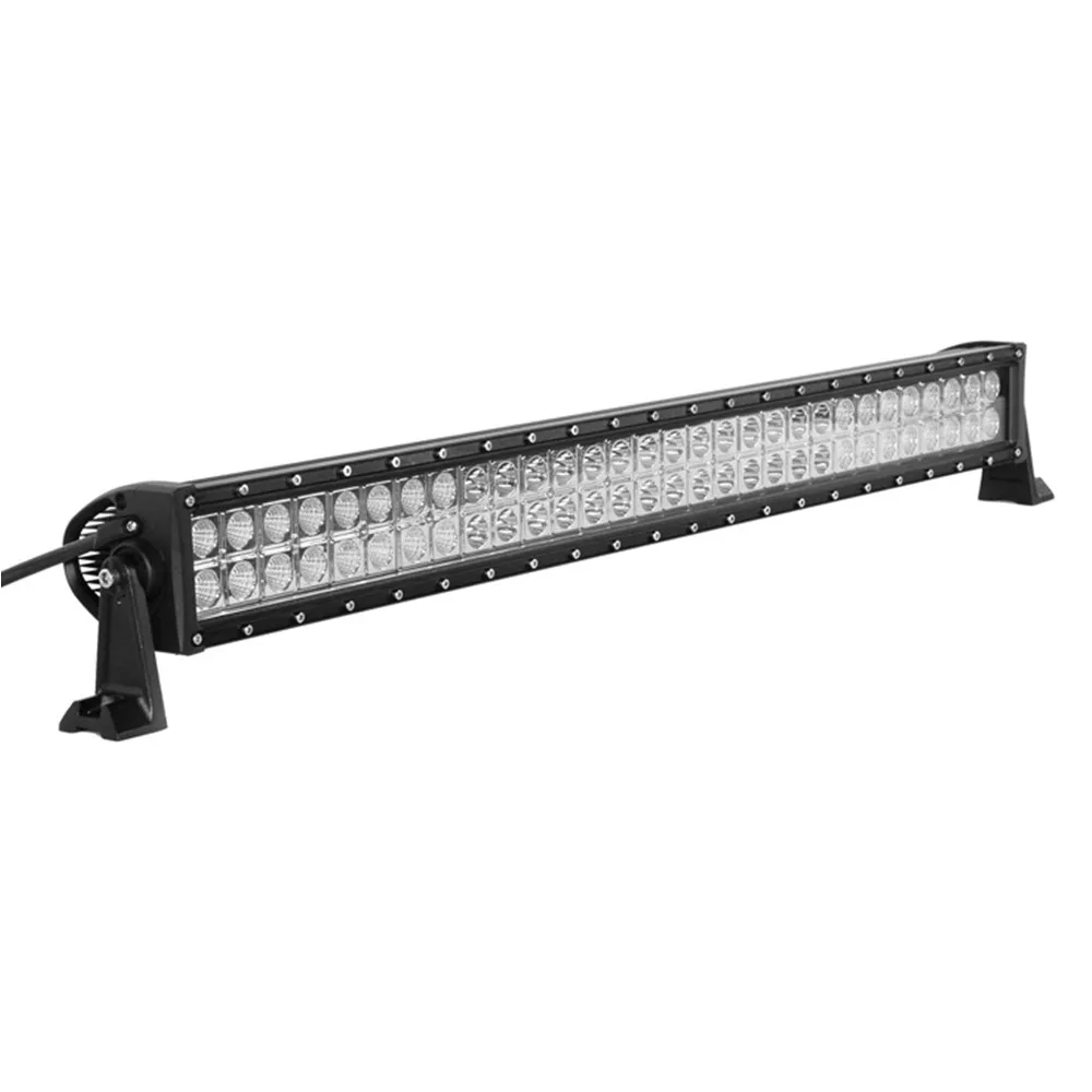 Car Led Light Work Bar 32 inch 180W Led Driving White Amber Fog Light Bar For Off-road Vehicle ATV SUV UTV 4WD Jeep Boat 4X4