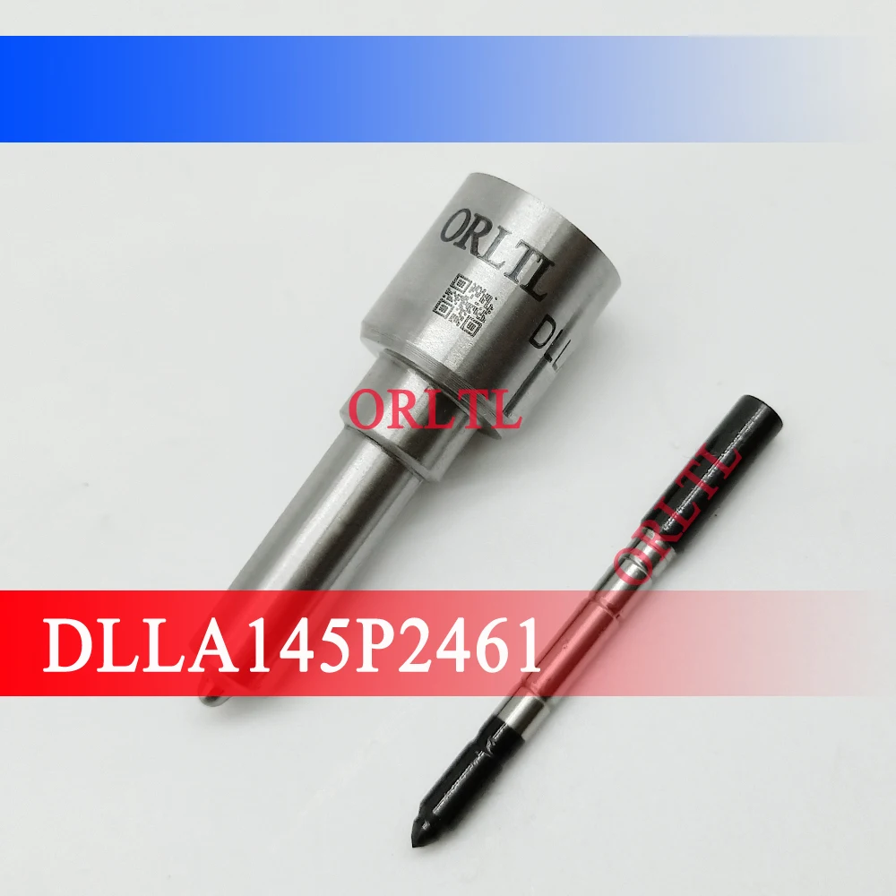 ORLTL Black Coated Needle Nozzle DLLA 145P2461 And Injection Nozzle DLLA 145 P2461, DLLA 145P 2461