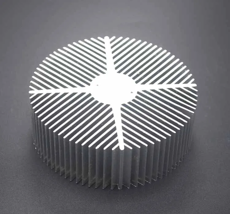 10W high power LED sunflower radiator High thermal conductivity aluminum 90*30mm heat dissipation heatsink