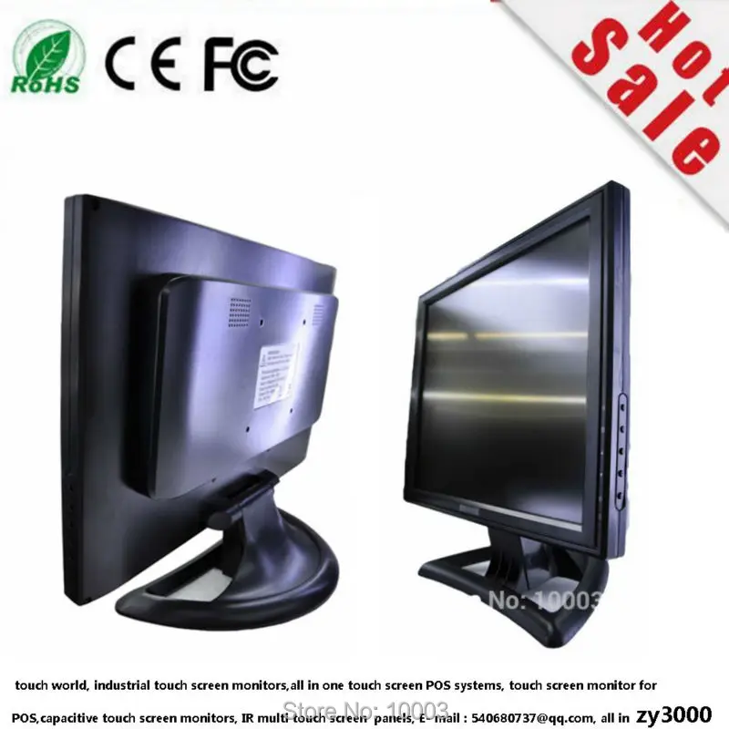 New Stock 15 Inch Industrial LCD Touch Screen Monitor ATM  Desktop Computer Touch Screen Monitor / Touch Monitor For POS