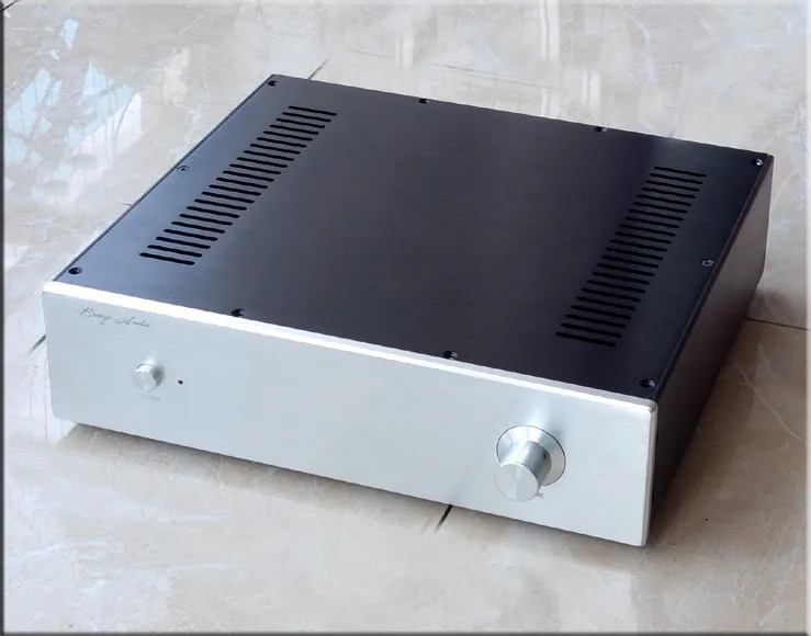 

BZ3609 all aluminum amplifier chassis / air-cooled heat case / Preamplifier / AMP Enclosure / case / DIY box ( 360*92*307mm)