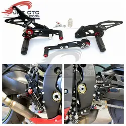 Motorcycle CNC Adjustable Rear Set Rearsets Footrest Foot Rest For SUZUKI GSXR1000 2009 2010 2011 2012 2013 2014 2015 2016