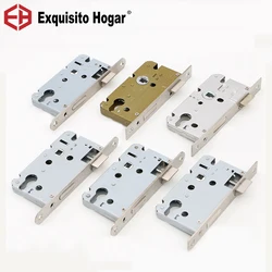 Indoor Door Lockcase 50 Lockbody Double - Pressure Lock Handle Lock Core Hardware Extension for Security