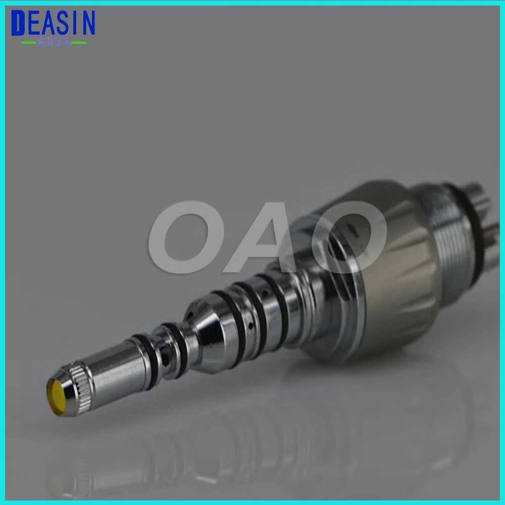 

6 holes Led quick coupling for Kavo type fiber optic handpiece multiflex 360 degree swivel