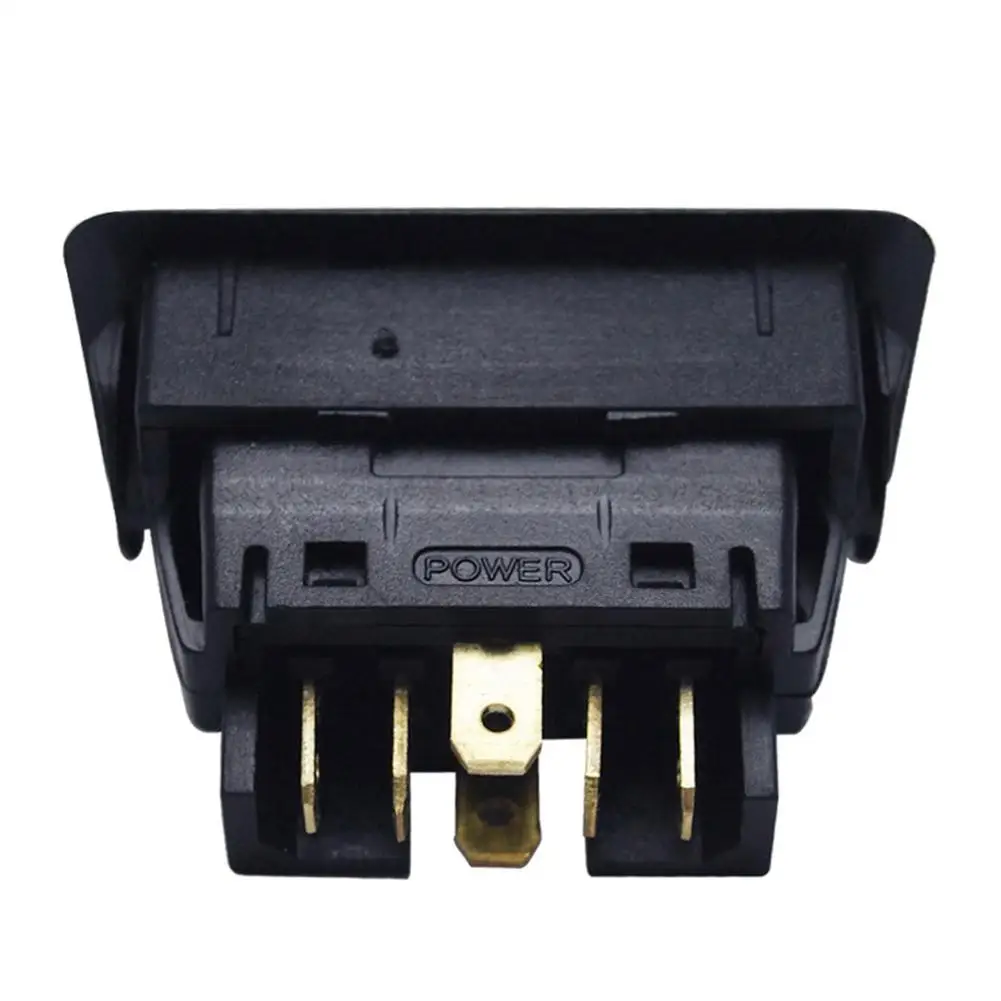 Universal Car Electric Window Switch Button 6 pin 20A 12V 24V with Green Led light Indicator Double Arrow Car Accessories