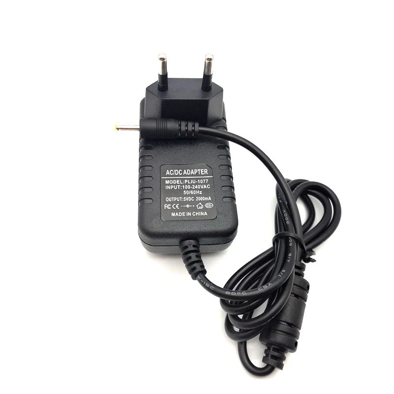 

5V 2A 2.5mm tablet battery charger for iWork8 3G Q8 Q88 Ainol ifive X ifive 2 Vido N90 Quad Core N70 N70HD V88 M5