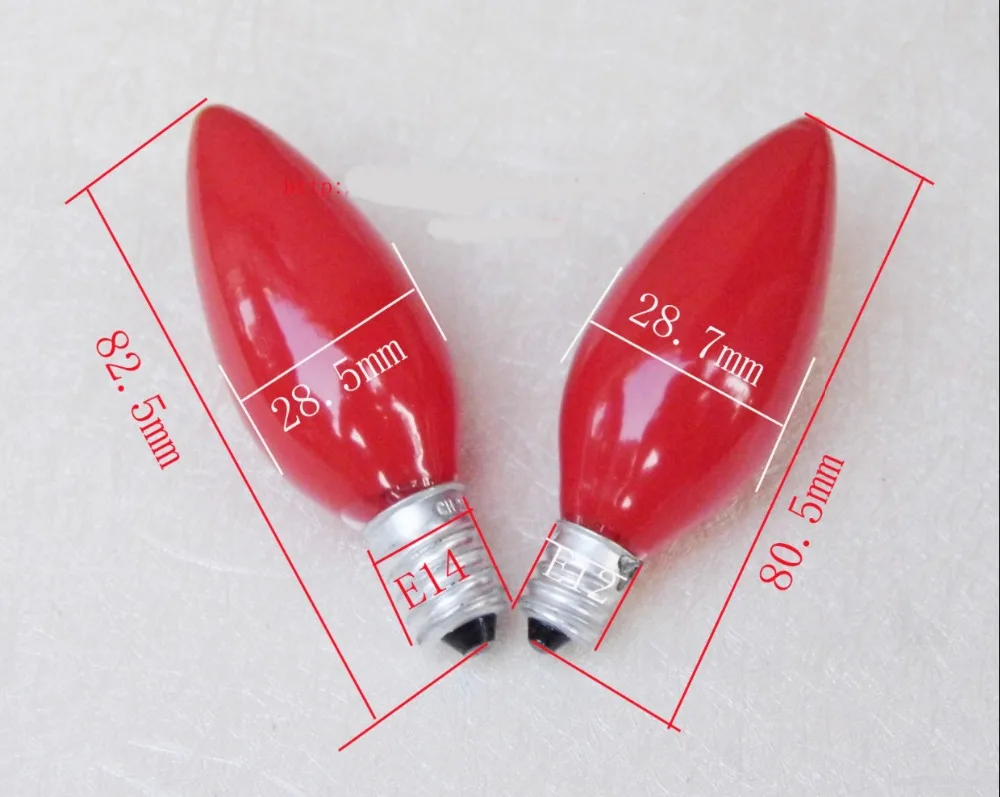 

E14 220v 15w GREAT!miniature bulbs lighting A129