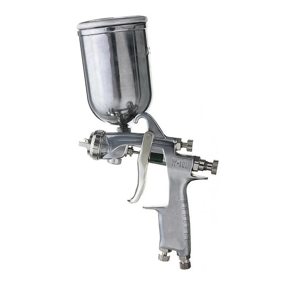 W-101 Spray Gun w101 HVLP Manual Paint Gun Gravity Type 0.8/1.0/1.3/1.5/1.8mm 134G 400ml Car Coating Painting