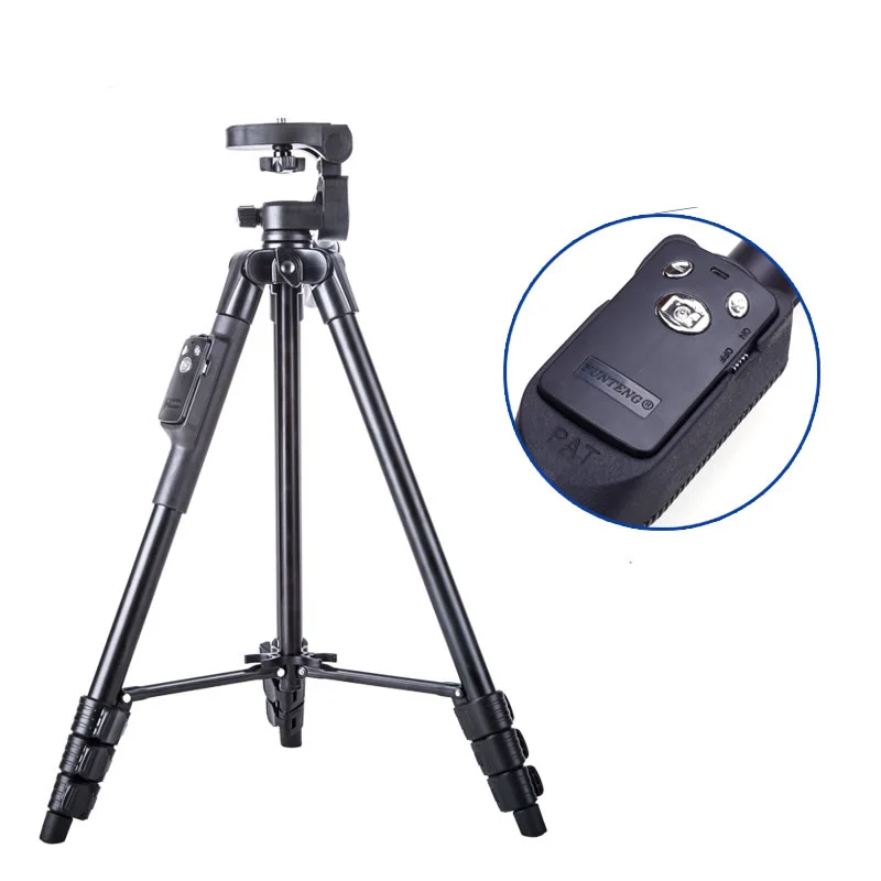 Yunteng 5218  Camera Tripod Self-Portrait Monopod Bluetooth Remote Control Selfie Phone Clip image 6