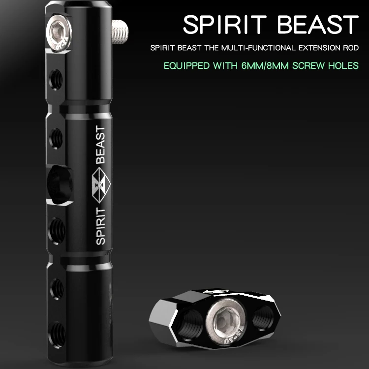 SPIRIT BEAST Electric vehicle accessories multi - functional extension bracket lighting stent motorcycle modified lighting stent
